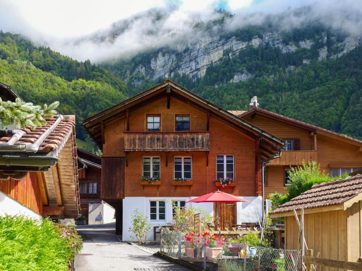 Chalet Hüsli Brienzwiler Exterior foto